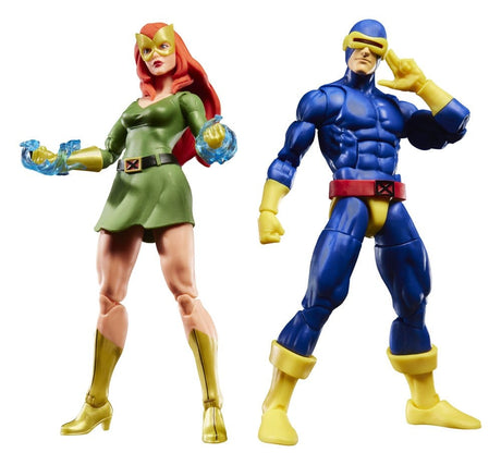 Hasbro Marvel Legends Cyclops & Jean Grey 2er-Pack Actionfiguren