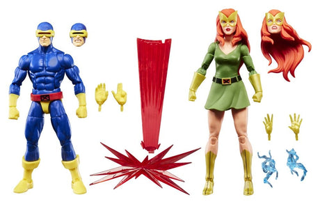 Hasbro Marvel Legends Cyclops & Jean Grey 2er-Pack Actionfiguren