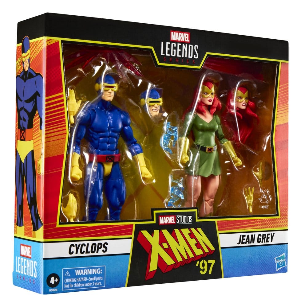 Hasbro Marvel Legends Cyclops & Jean Grey 2er-Pack Actionfiguren