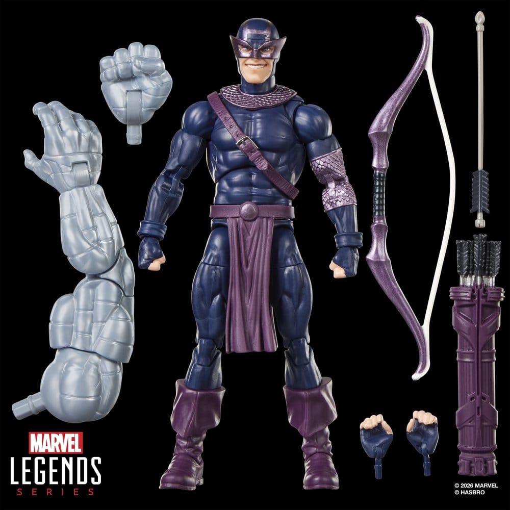Hasbro Marvel Legends Dark Avengers Hawkeye (BAF Marvel’s Box) Actionfigur