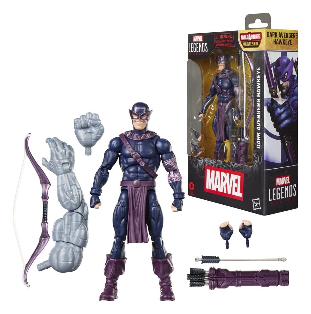 Hasbro Marvel Legends Dark Avengers Hawkeye (BAF Marvel’s Box) Actionfigur