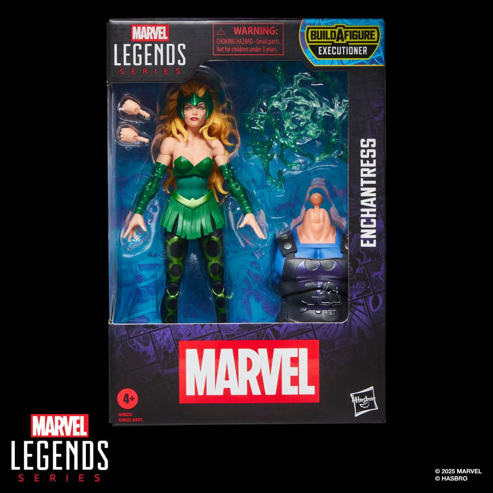 Hasbro Marvel Legends Enchantress BAF Executioner 1/6 Actionfigur