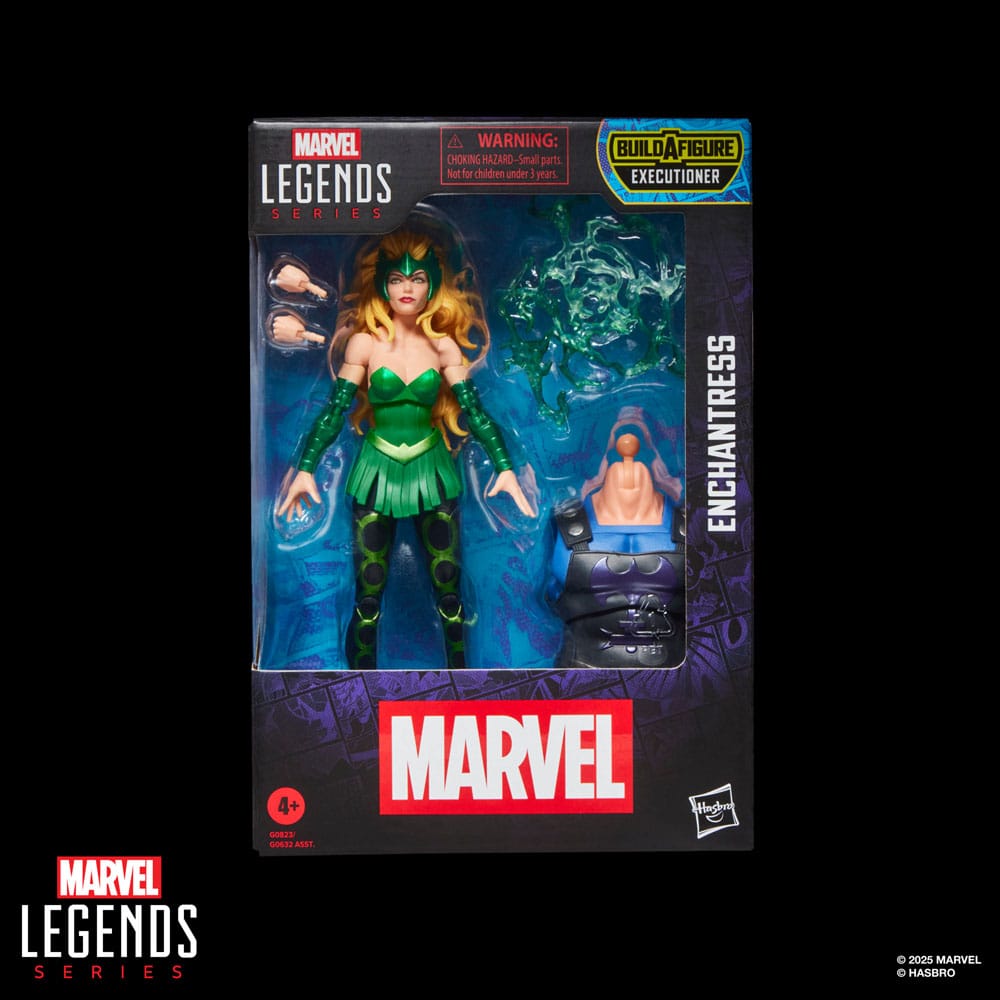 Hasbro Marvel Legends Enchantress BAF Executioner 1/6 Actionfigur