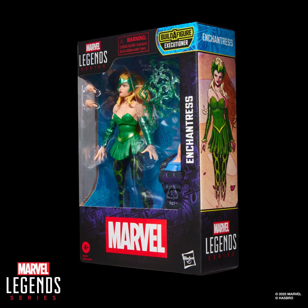 Hasbro Marvel Legends Enchantress BAF Executioner 1/6 Actionfigur