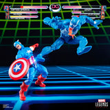 Hasbro Marvel Legends Gamerverse Captain America Vs Venom 2er-Pack Actionfiguren
