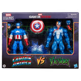 Hasbro Marvel Legends Gamerverse Captain America Vs Venom 2er-Pack Actionfiguren
