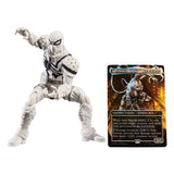 Hasbro Marvel Legends Magic The Gathering Agent Anti-Venom plus exklusive Foil-Karte Actionfigur