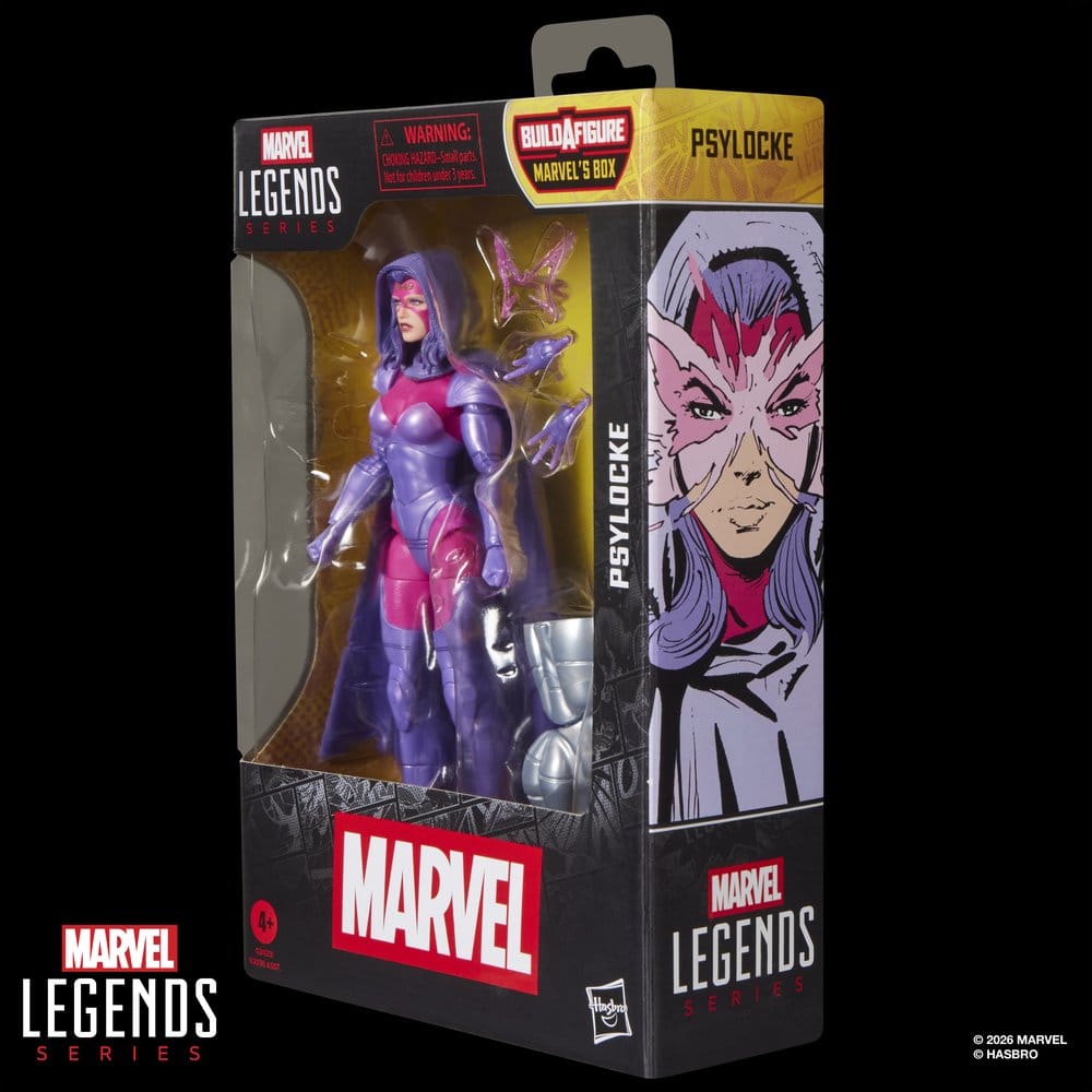 Hasbro Marvel Legends Psylocke (BAF Marvel’s Box) Actionfigur
