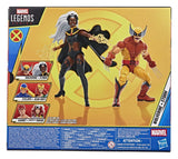 Hasbro Marvel Legends Storm & Wolverine 2er-Pack Actionfiguren