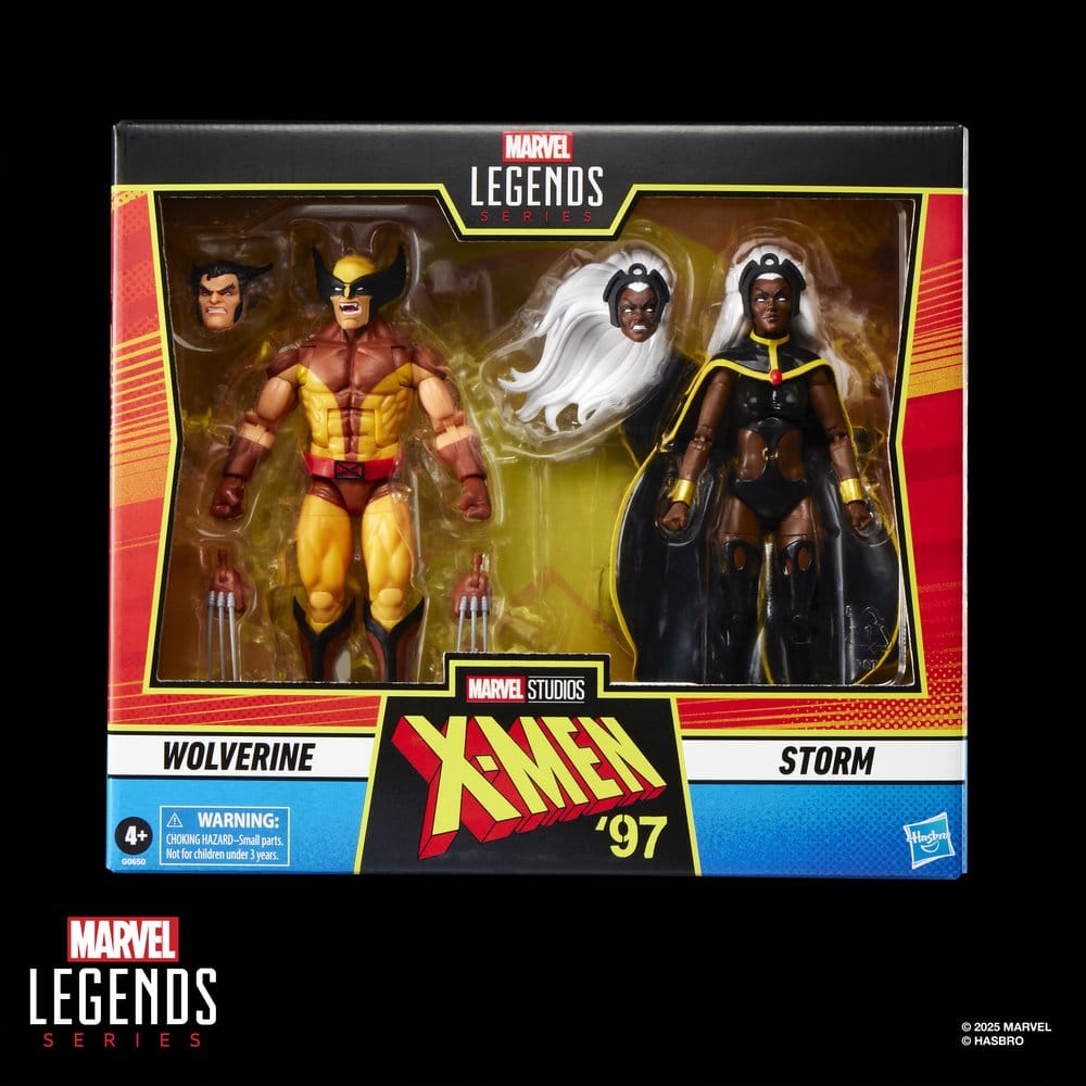Hasbro Marvel Legends Storm & Wolverine 2er-Pack Actionfiguren