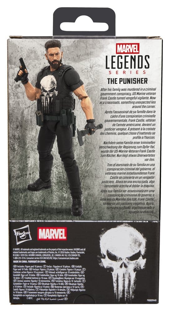 Hasbro Marvel Legends The Punisher Actionfigur