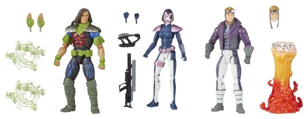 Hasbro Marvel Legends X-Force 3er-Pack Actionfiguren