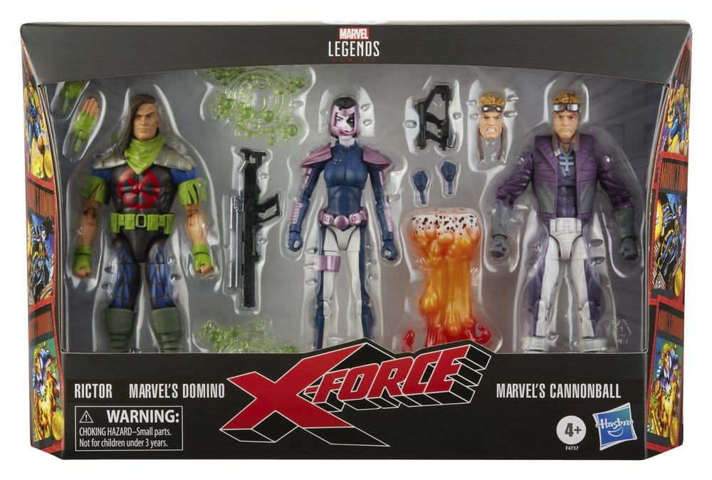 Hasbro Marvel Legends X-Force 3er-Pack Actionfiguren