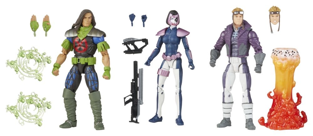 Hasbro Marvel Legends X-Force 3er-Pack Actionfiguren