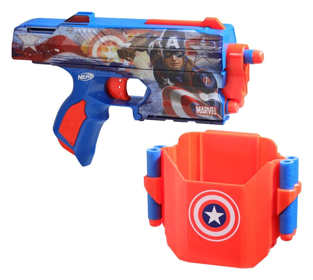Hasbro Marvel NERF Dart-Blaster Captain America