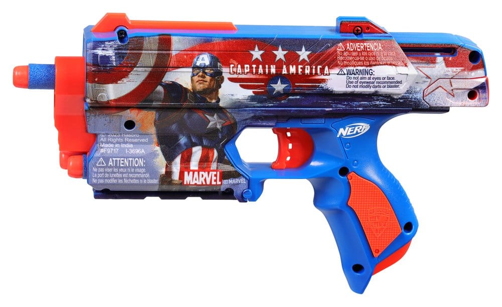 Hasbro Marvel NERF Dart-Blaster Captain America