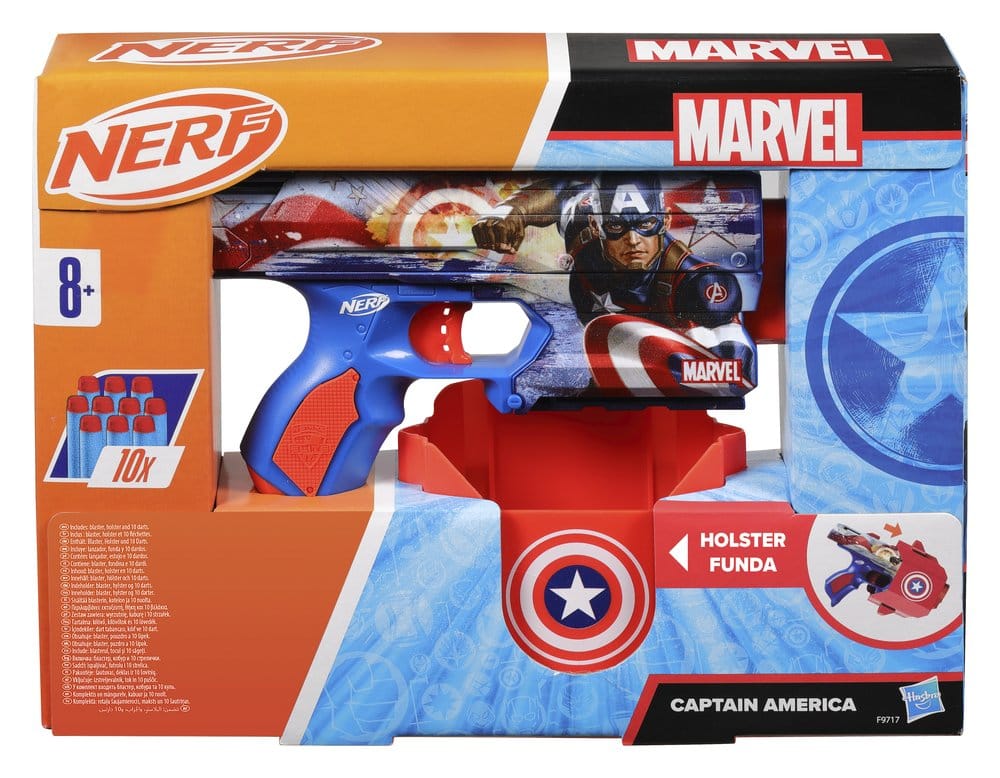 Hasbro Marvel NERF Dart-Blaster Captain America