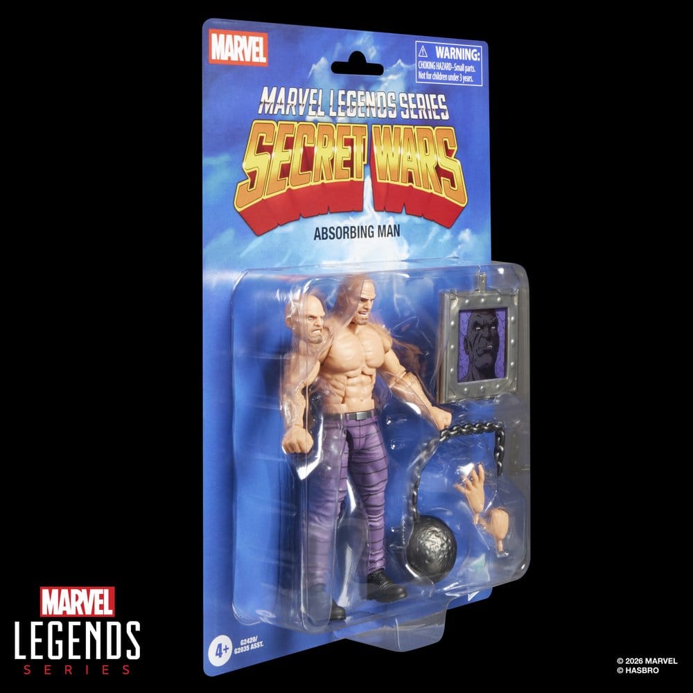 Hasbro Marvel Secret Wars Absorbing Man Legends Actionfigur