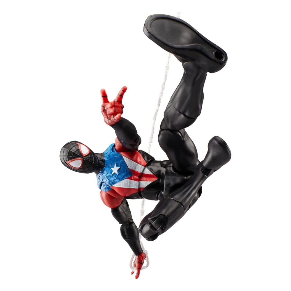 Hasbro Marvel Spider-Man 2 Miles Morales Boricua Suit Legends Gamerverse Actionfigur