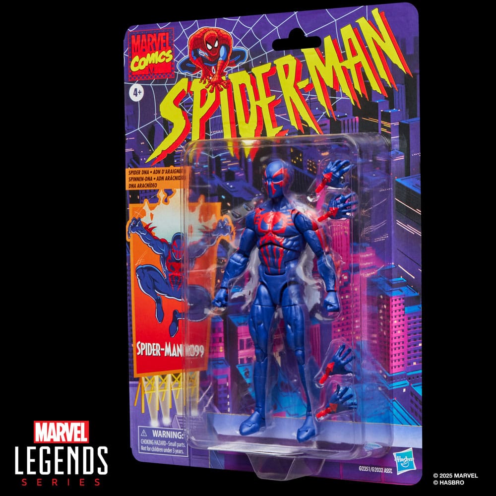 Hasbro Marvel Spider-Man 2099 Spider-Man Marvel Legends Retro Actionfigur