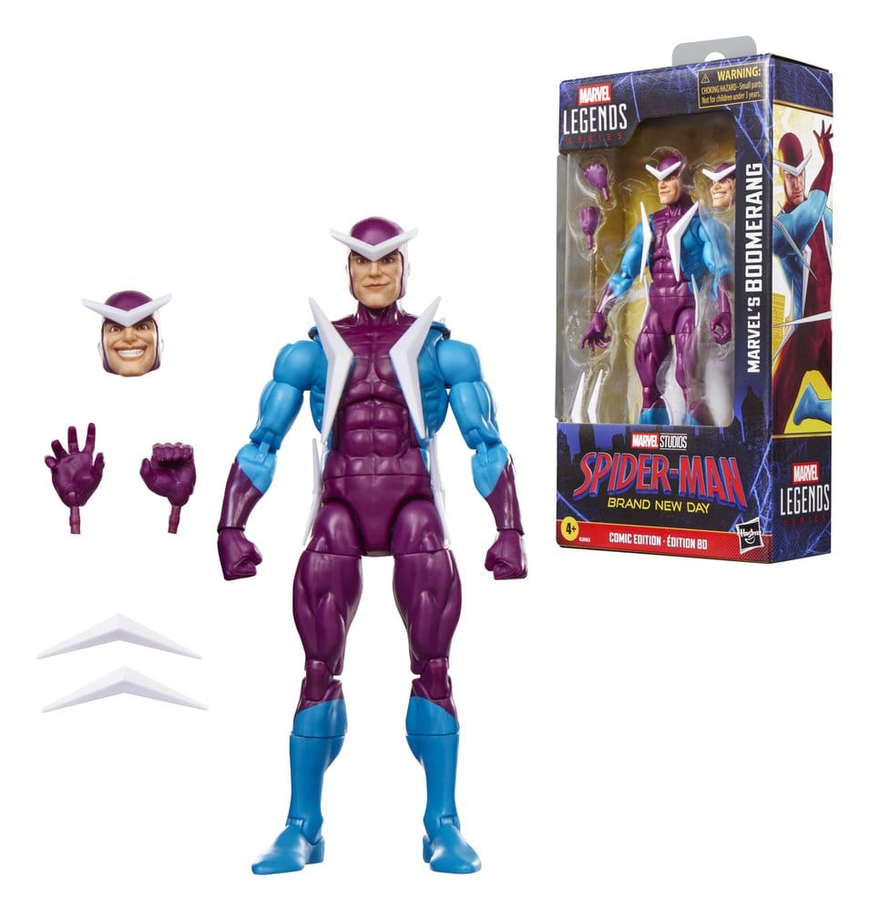 Hasbro Marvel Spider-Man Brand New Day Boomerang Marvel Legends Actionfigur