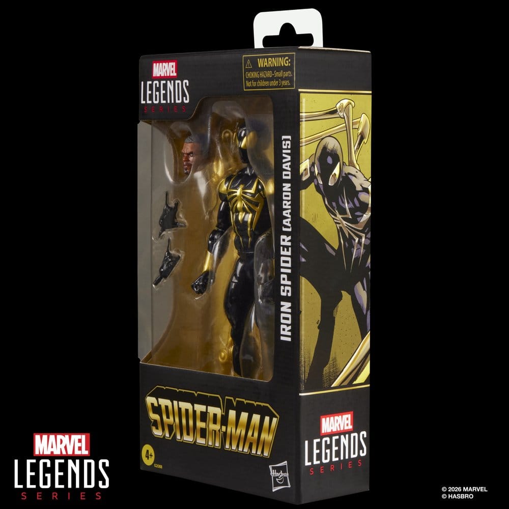 Hasbro Marvel Spider-Man Iron Spider Aaron Davis Marvel Legends Actionfigur