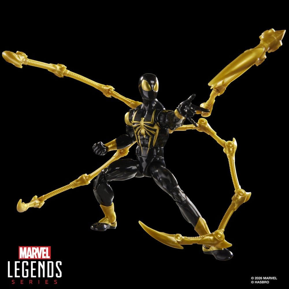 Hasbro Marvel Spider-Man Iron Spider Aaron Davis Marvel Legends Actionfigur