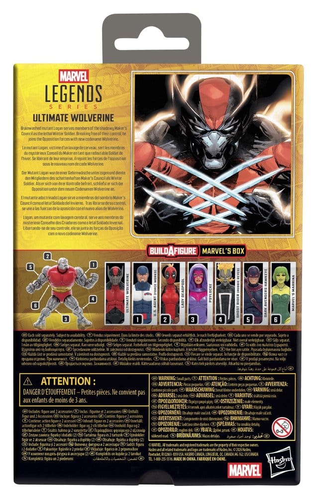 Hasbro Marvel Ultimate Wolverine Legends Actionfigur