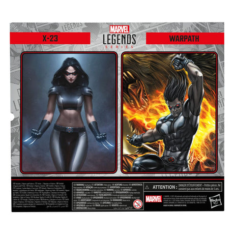 Hasbro Marvel X-Force X-23 & Warpath Legends 2er-Pack Actionfiguren