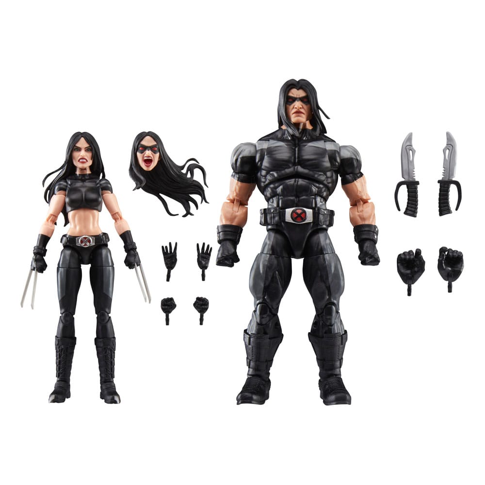 Hasbro Marvel X-Force X-23 & Warpath Legends 2er-Pack Actionfiguren