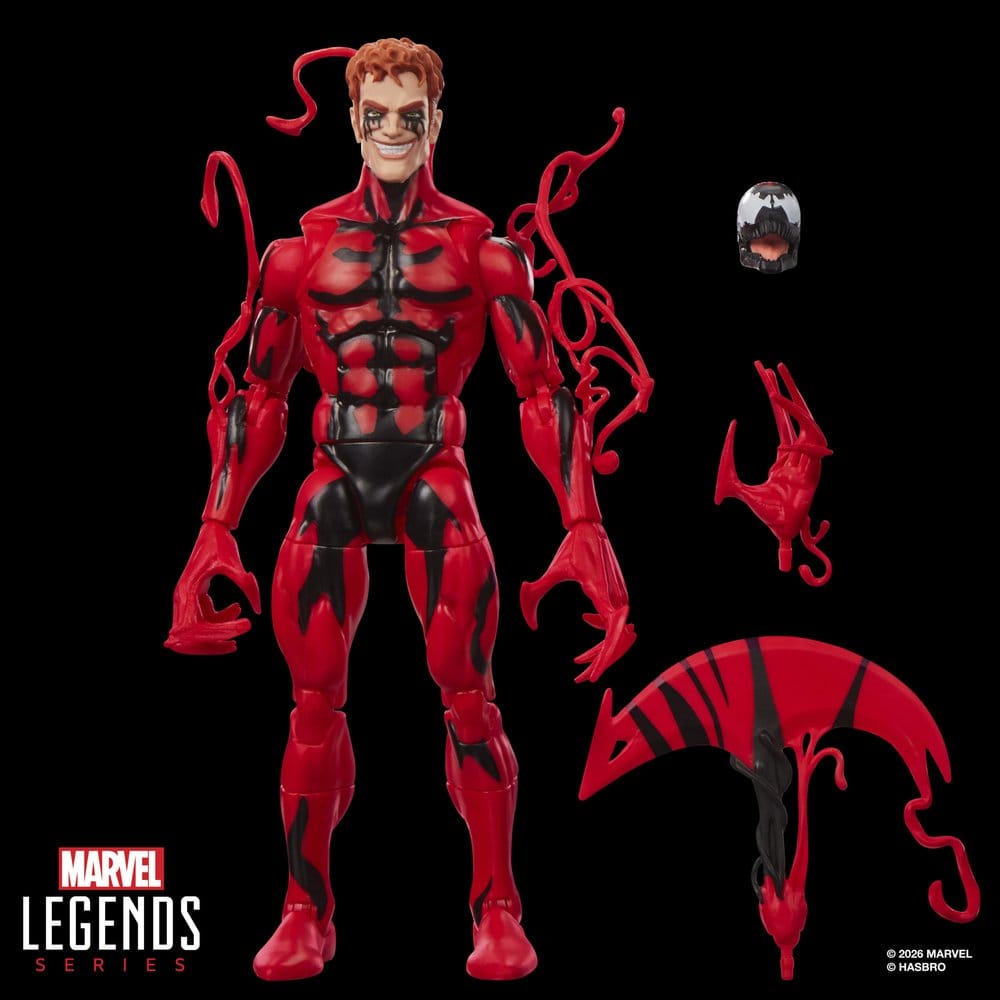 Hasbro Maximum Carnage Carnage Marvel Legends Actionfigur