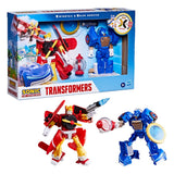 Hasbro Sonic the Hedgehog x Transformers Actionfiguren 2er-Pack Wingtail & Blue Booster