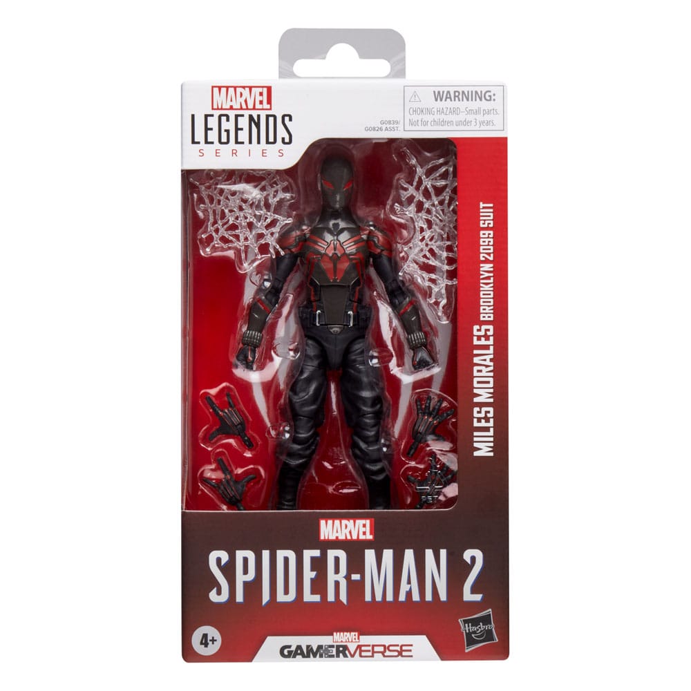Hasbro Spider-Man 2 Marvel Legends Gamerverse Miles Morales Brooklyn 2099 Suit Actionfigur