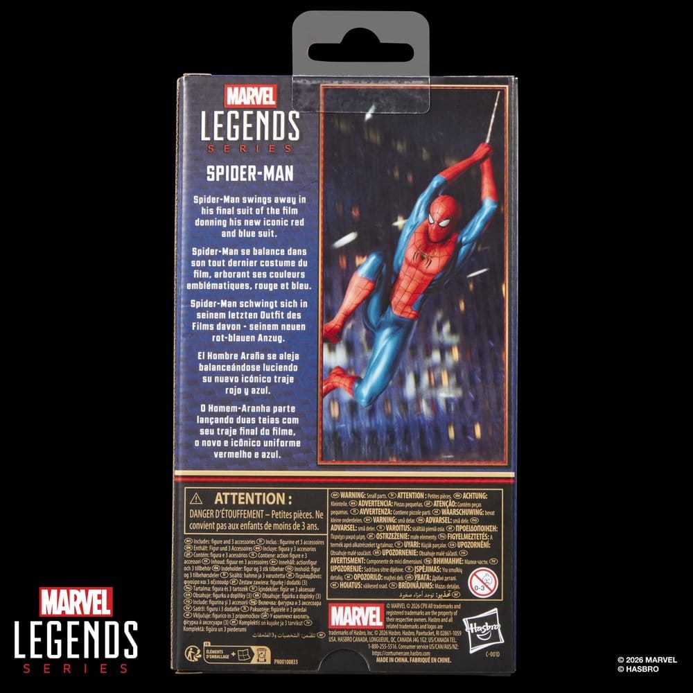 Hasbro Spider-Man No Way Home Spider-Man Marvel Legends Actionfigur