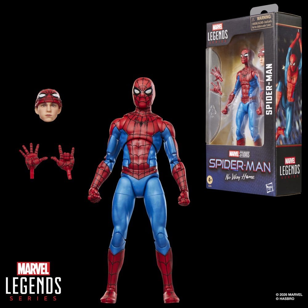 Hasbro Spider-Man No Way Home Spider-Man Marvel Legends Actionfigur