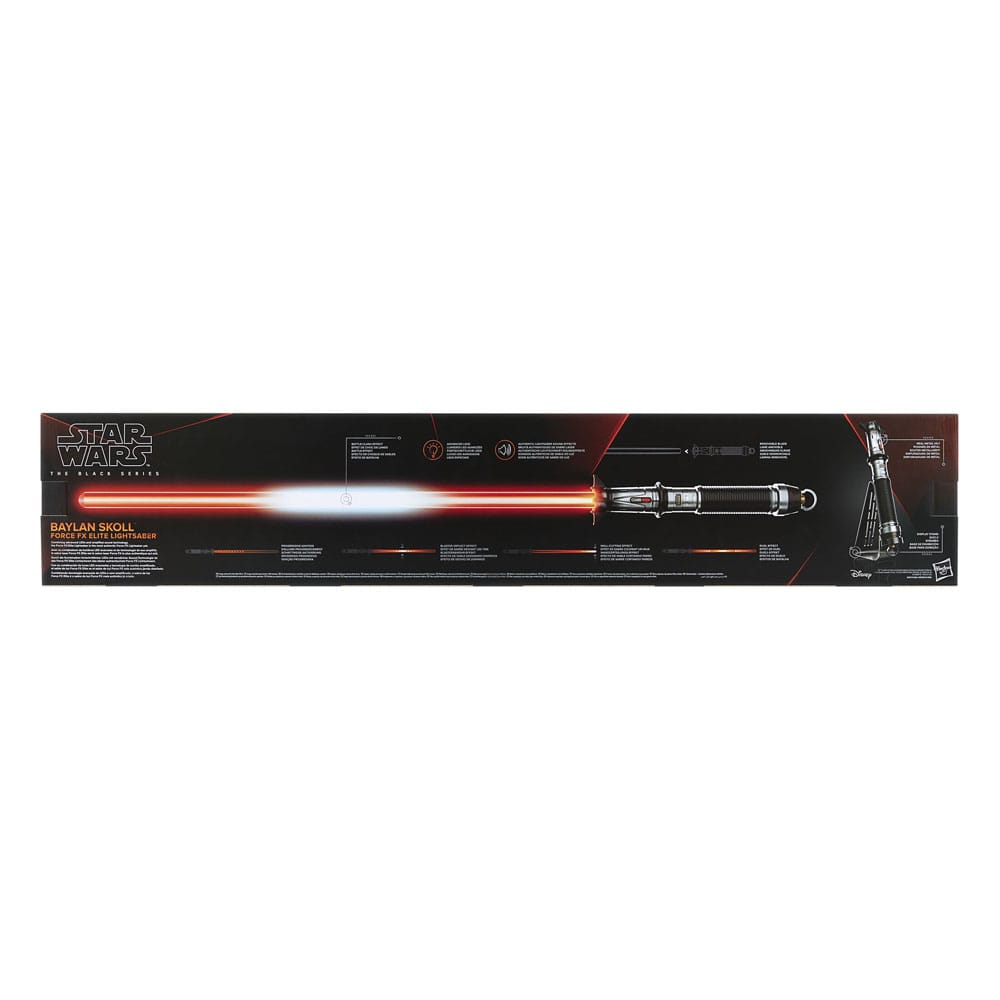 Hasbro Star Wars Ahsoka Baylan Skoll Lichtschwert Force FX Elite Replik