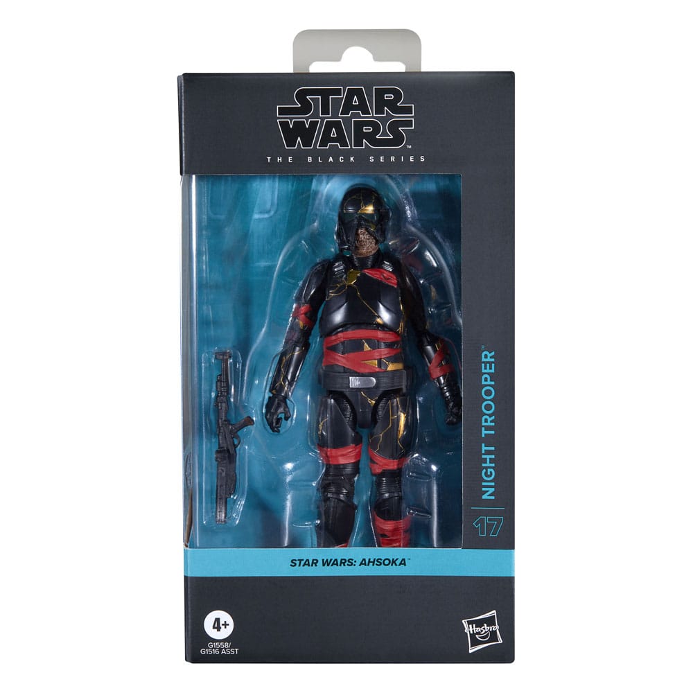 Hasbro Star Wars Ahsoka Black Series Night Trooper 1/6 Actionfigur
