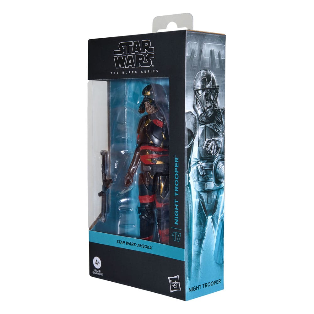 Hasbro Star Wars Ahsoka Black Series Night Trooper 1/6 Actionfigur