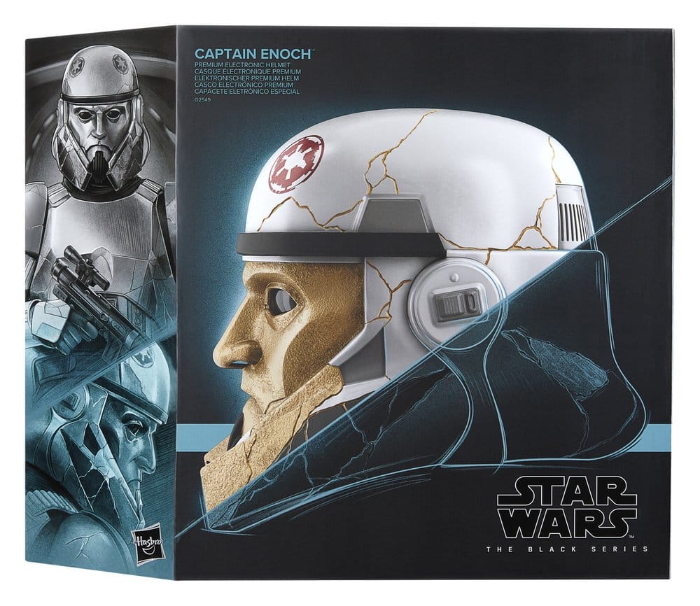 Hasbro Star Wars Ahsoka Captain Enoch Black Series Elektronischer Helm