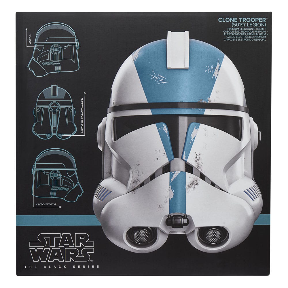 Hasbro Star Wars Ahsoka Clone Trooper (501st Legion) Elektronischer Helm