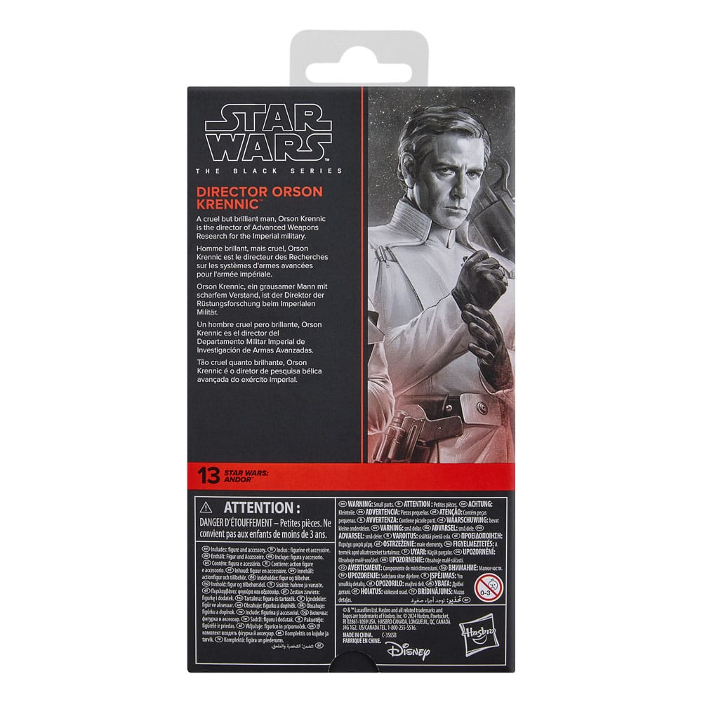 Hasbro Star Wars Andor Black Series Director Orson Krennic Actionfigur