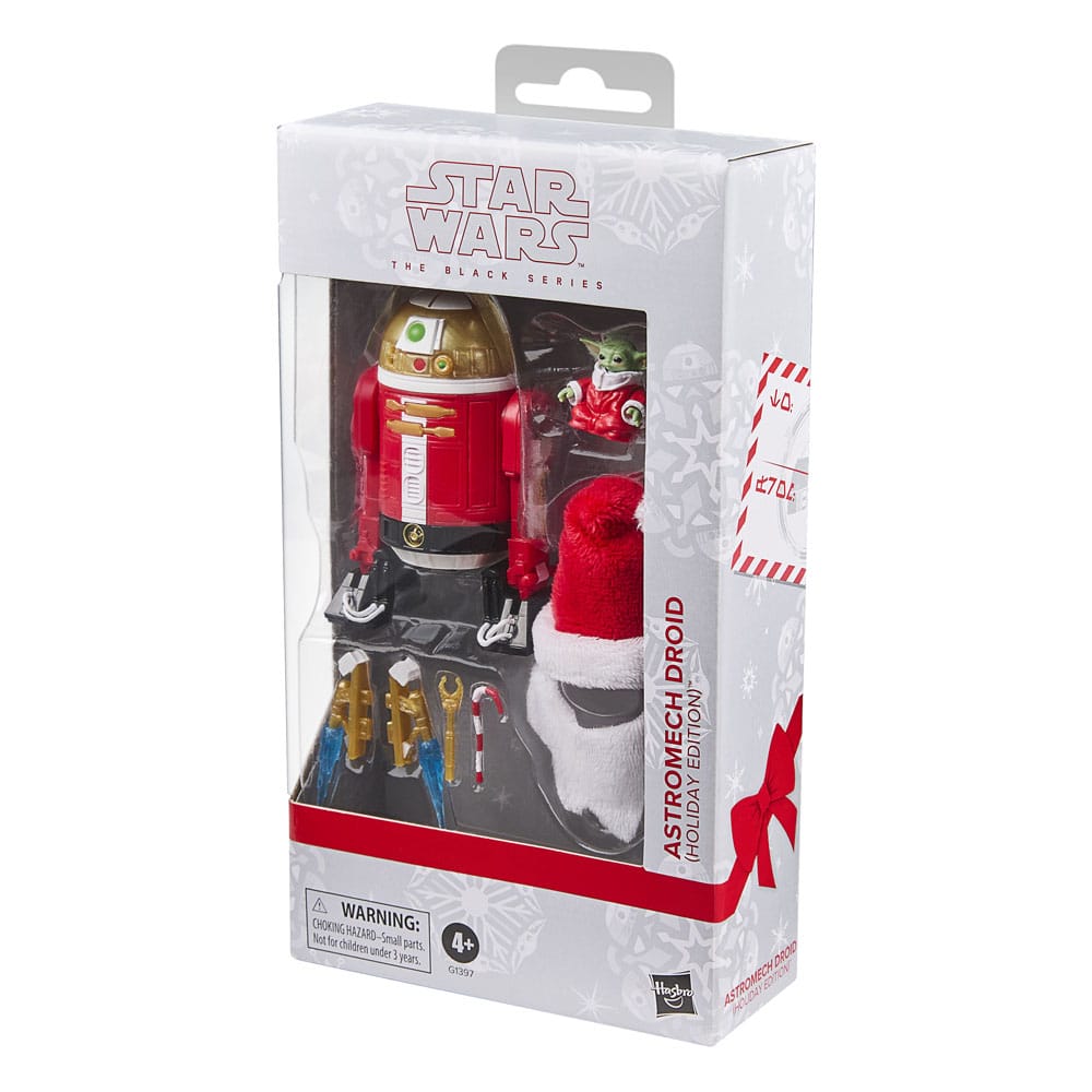 Hasbro Star Wars Astromech Droid (Holiday Edition) Black Series Actionfigur