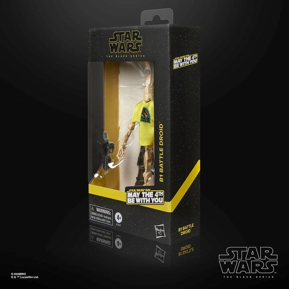 Hasbro Star Wars B1 Battle Droid May the 4th Be With You The Black Series Actionfigur