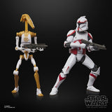 Hasbro Star Wars Battlefront II Phase I Assault Trooper & Battle Droid Officer Black Series 2er-Pack Actionfiguren