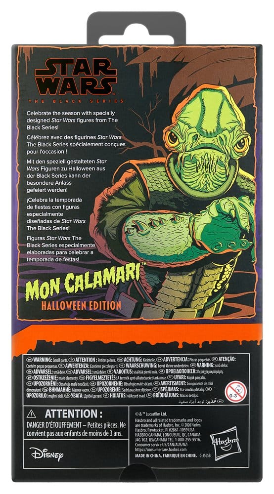 Hasbro Star Wars Black Series Mon Calamari Halloween Edition Actionfigur