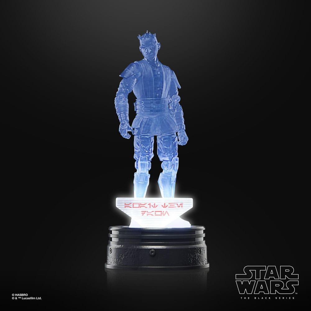Hasbro Star Wars Darth Maul Holocomm Collection Black Series Actionfigur 15 cm