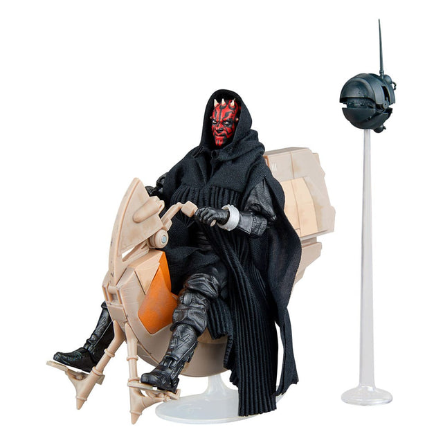 Hasbro Star Wars Episode I Darth Maul & Sith Speeder Black Series Fahrzeug mit Actionfigur