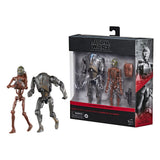 Hasbro Star Wars Episode II C-3PO (B1 Battle Droid Body) & Super Battle Droid Black Series Actionfiguren