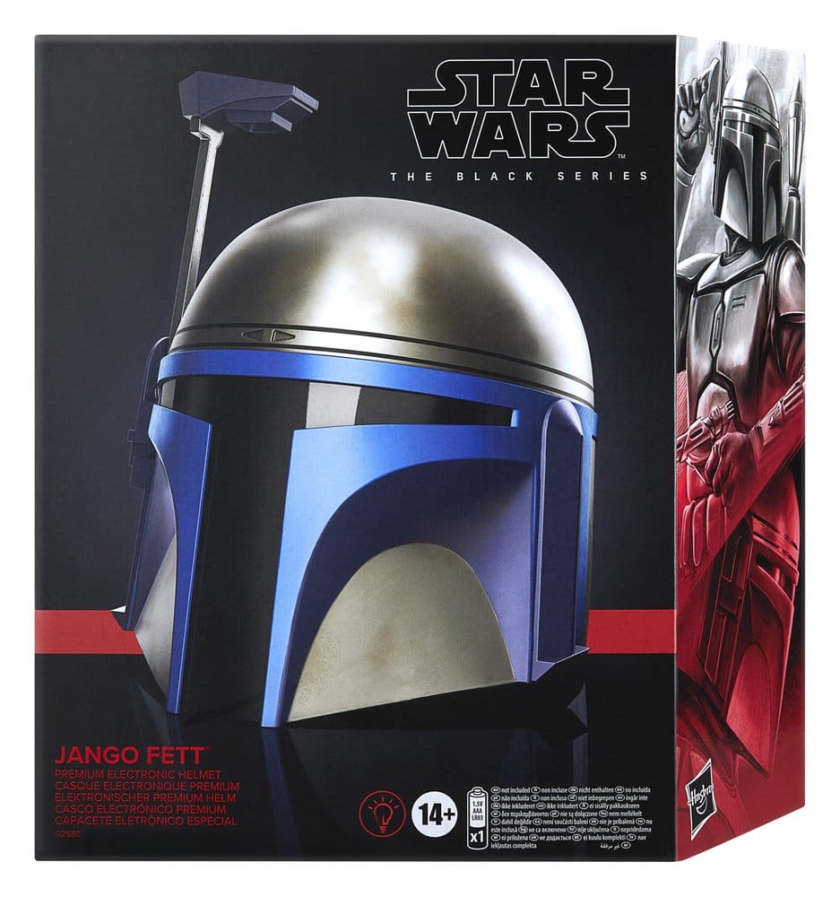 Hasbro Star Wars Episode II Jango Fett Black Series Elektronischer Helm