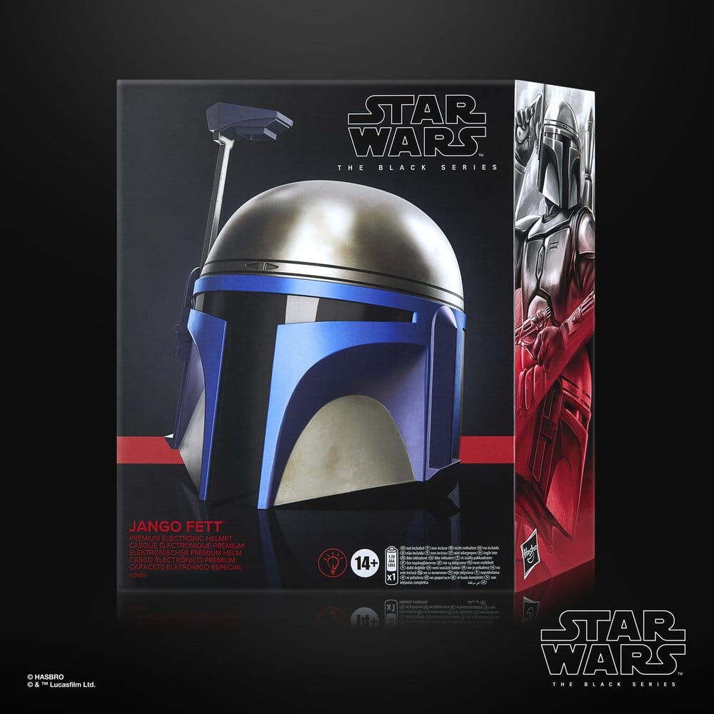 Hasbro Star Wars Episode II Jango Fett Black Series Elektronischer Helm